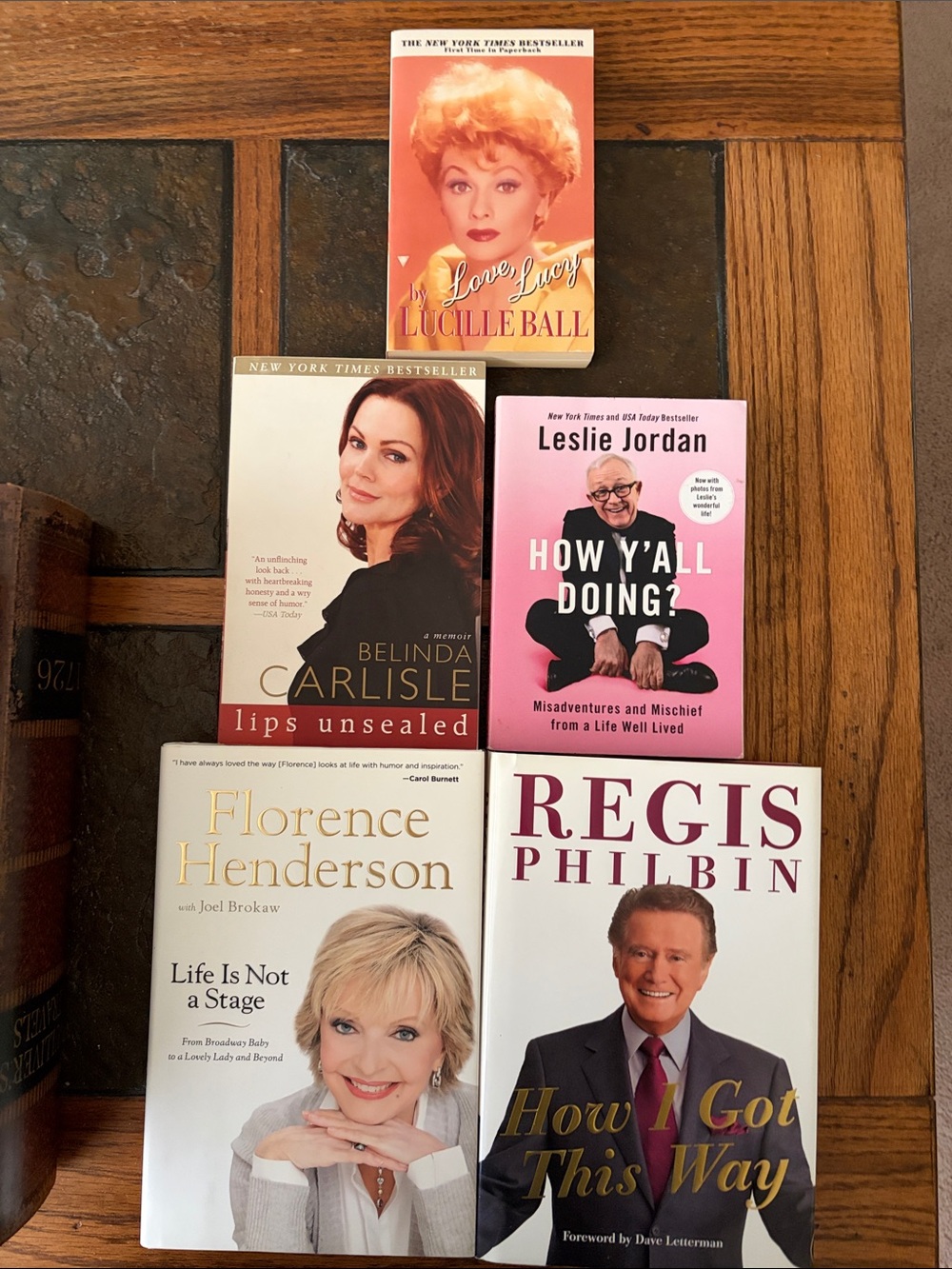 Assorted Celebrity Memoirs Bundle